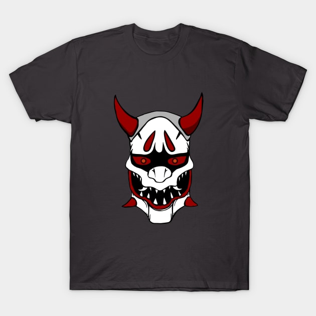 Genji Oni Skin Mask T-Shirt by DAFUQ_DESIGN